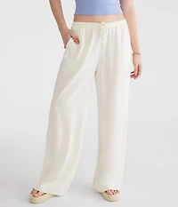 Satin Wide Leg Pants