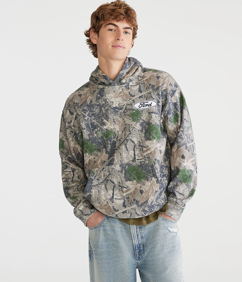 Ford F150 Forest Camo Pullover Hoodie