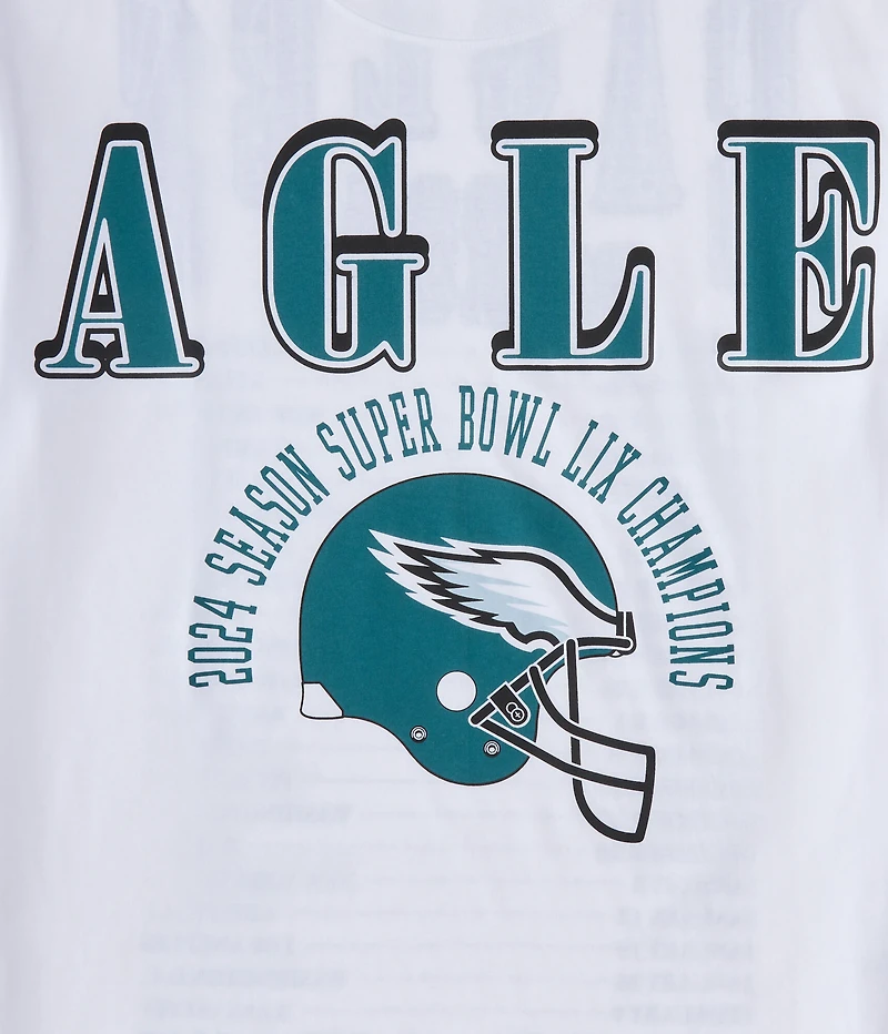 Philadelphia Eagles Super Bowl Boxy Graphic Tee