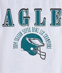Philadelphia Eagles Super Bowl Boxy Graphic Tee