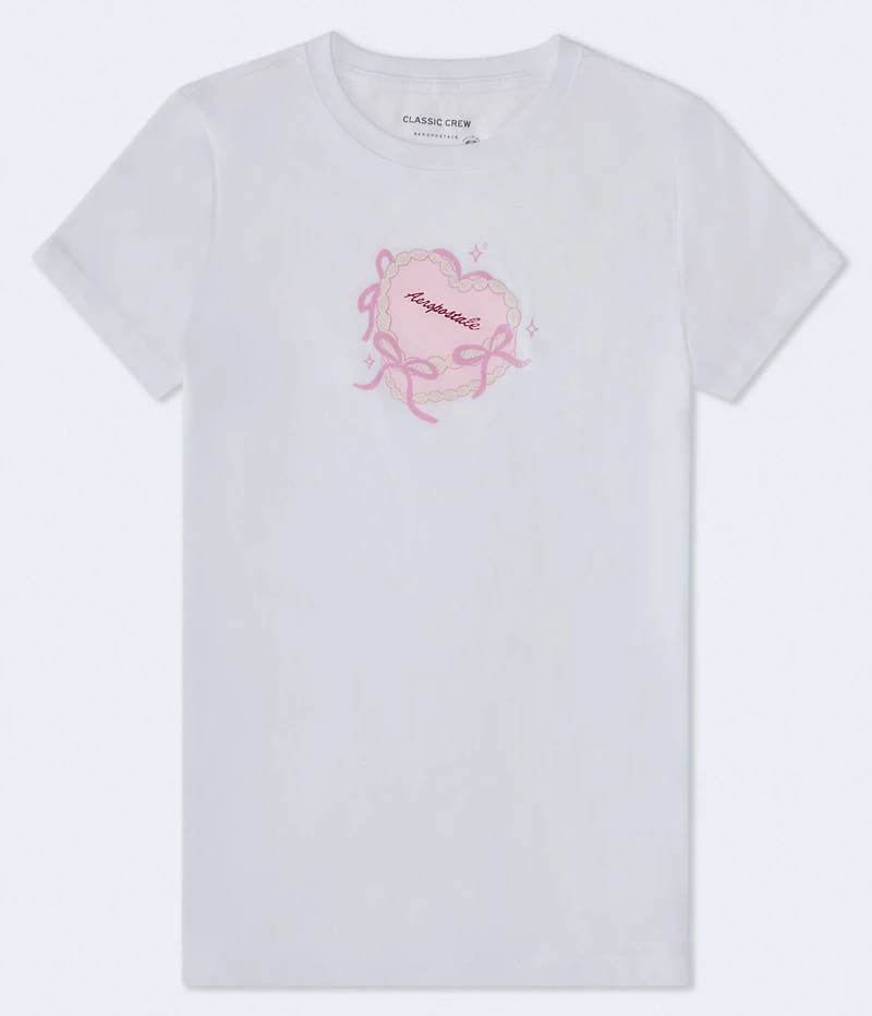 Aeropostale Heart Cake Graphic Tee