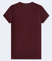 Aero Butterfly Flocked Graphic Tee