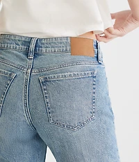 Mid-Rise Straight Ankle Jean