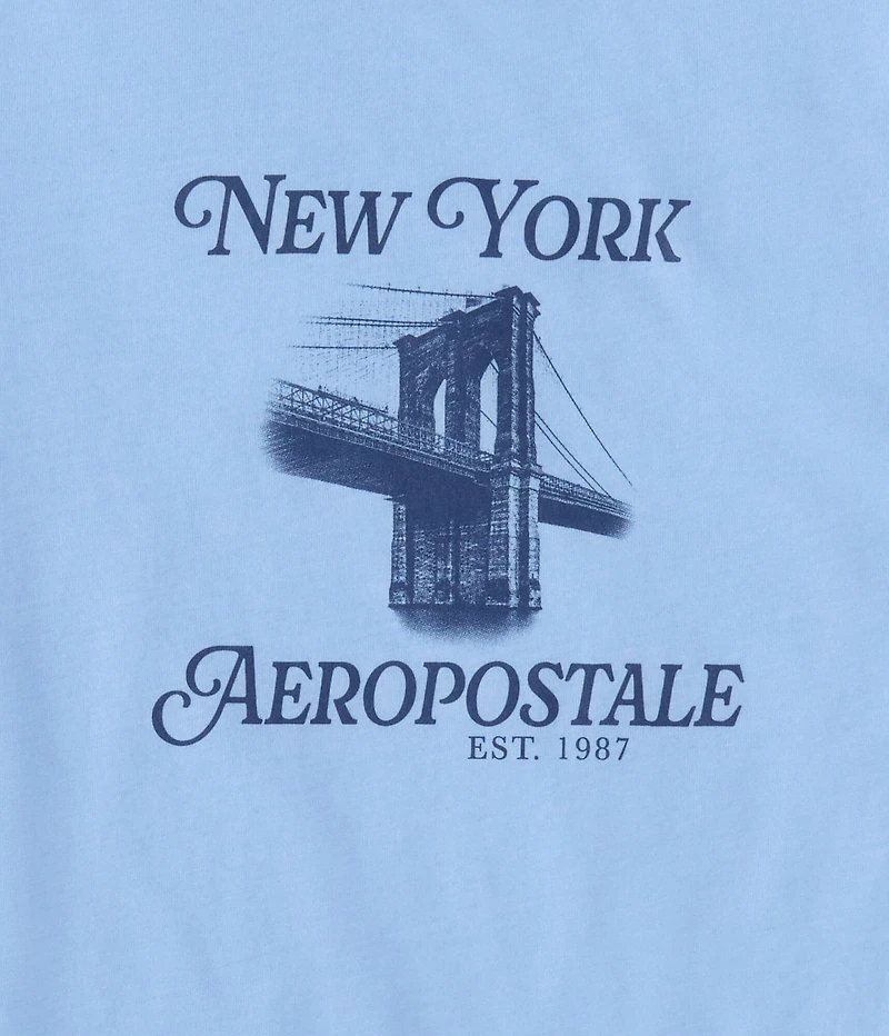 Aeropostale Brooklyn Bridge Graphic Tee