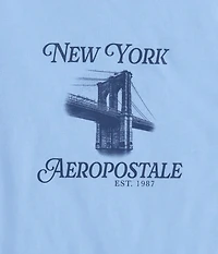 Aeropostale Brooklyn Bridge Graphic Tee