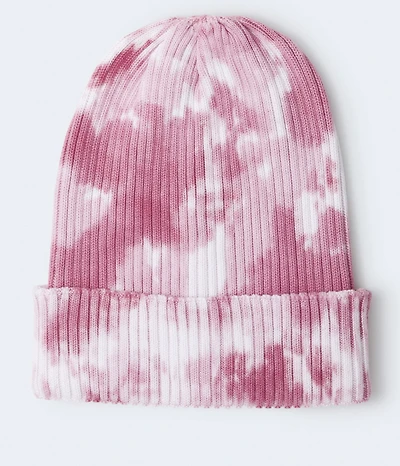 Tie-Dye Ribbed Beanie