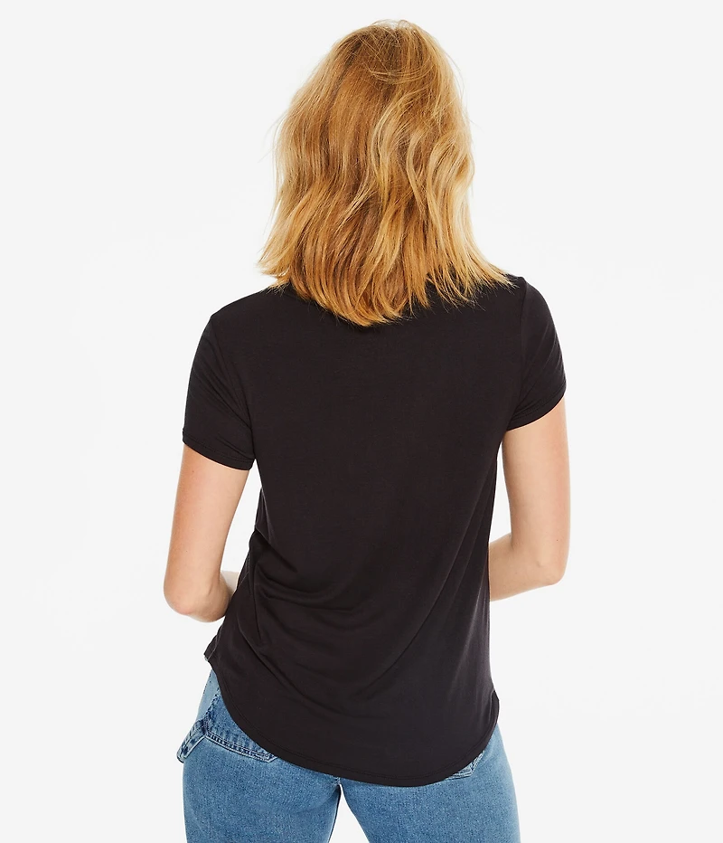 Seriously Soft Crew Pocket Tee