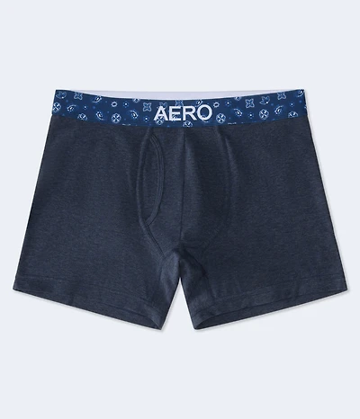 Bandana Print Waistband 4.5" Boxer Brief