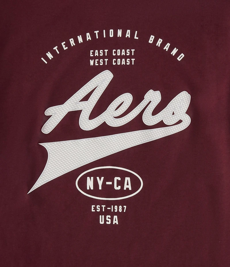 Aero Script Logo Graphic Tee