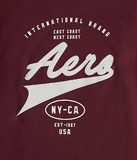Aero Script Logo Graphic Tee