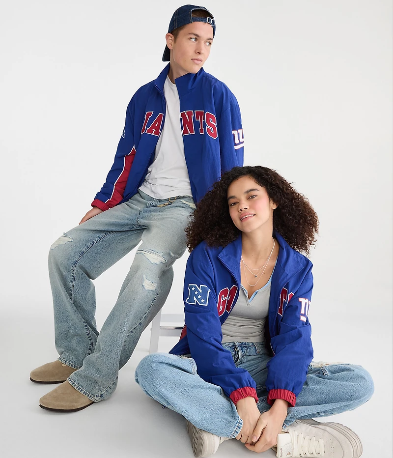 New York Giants Full-Zip Track Jacket