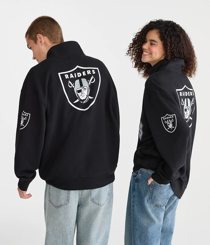 Las Vegas Raiders Quarter-Zip Sweatshirt
