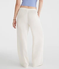 Satin Wide Leg Pants