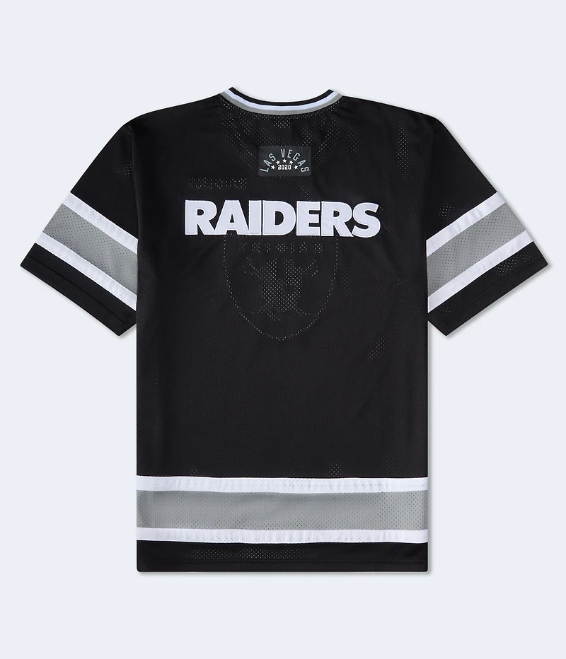Las Vegas Raiders Football Mesh Top