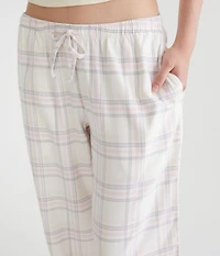 Plaid Flannel Sleep Pants