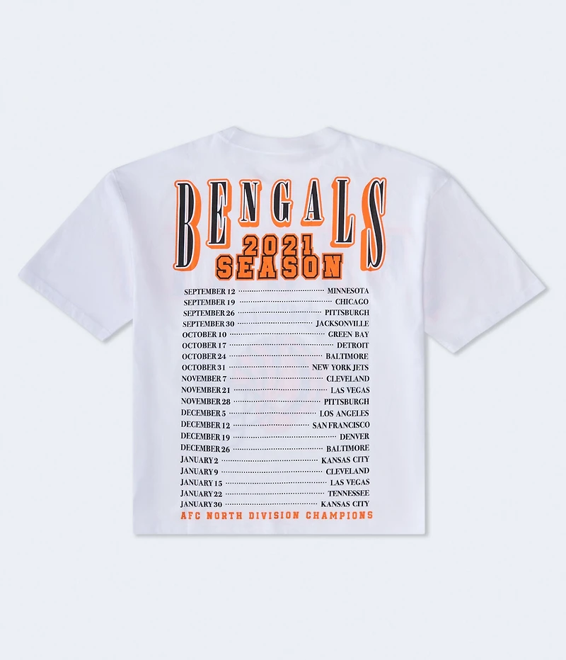 Cincinnati Bengals Division Champs Boxy Graphic Tee
