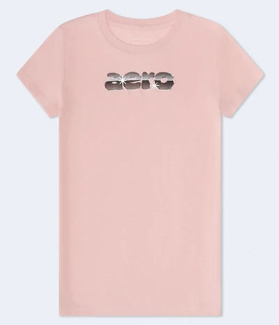 Aero Bubble Logo Foil Graphic Tee