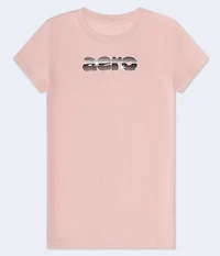 Aero Bubble Logo Foil Graphic Tee