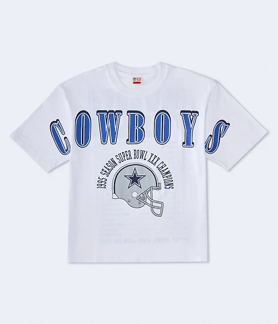 Dallas Cowboys Super Bowl Boxy Graphic Tee