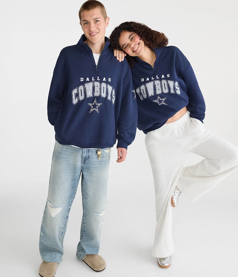 Dallas Cowboys Quarter-Zip Sweatshirt