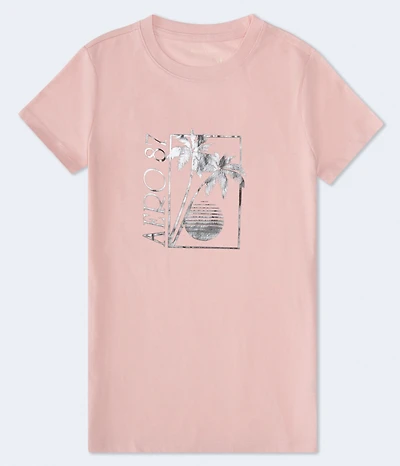 Aero 87 Palm Sunset Foil Graphic Tee