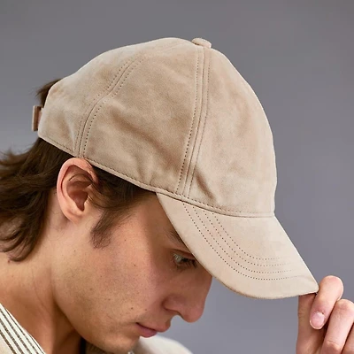 Suede Baseball Cap