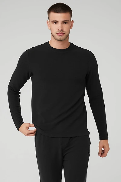 Micro Waffle Fast Break Long Sleeve Tee