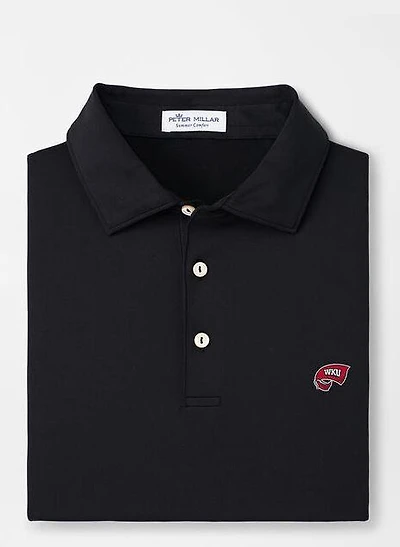 Western Kentucky Peter Millar Solid Performance Polo