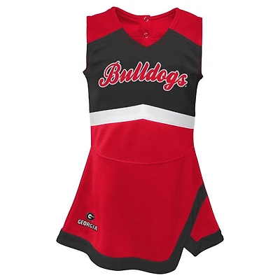 Georgia Infant Cheerleader 2-Piece Dress Set