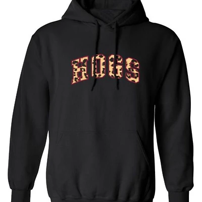 Arkansas Summit Leopard Print Arch Hoodie