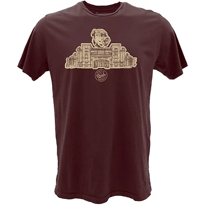 Mississippi State Vault Dude Stadium Vintage Tee