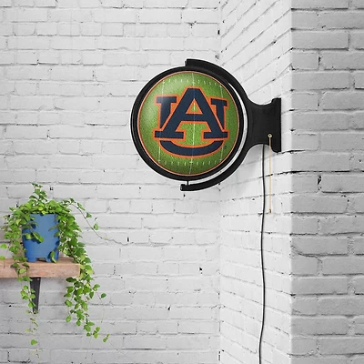 Auburn Football Rotating Lighted Wall Sign