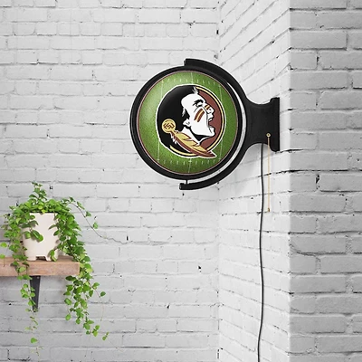 Florida State Football Rotating Lighted Wall Sign