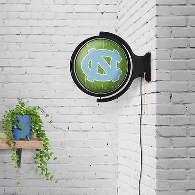 UNC Football Rotating Lighted Wall Sign