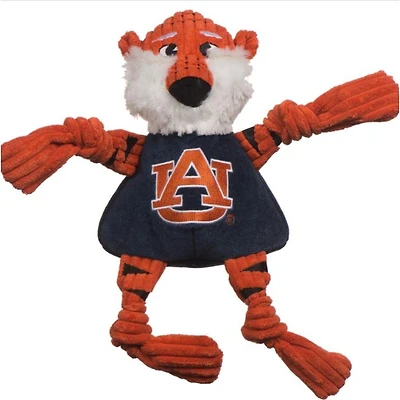 Auburn Aubie the Tiger Large Knottie Pet Toy