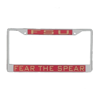 FSU Fear the Spear License Plate Frame