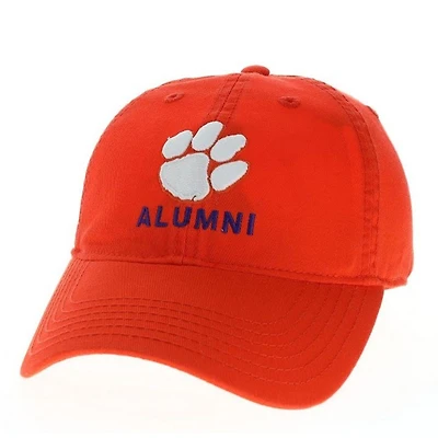 Clemson Legacy Logo Over Alumni Adjustable Hat