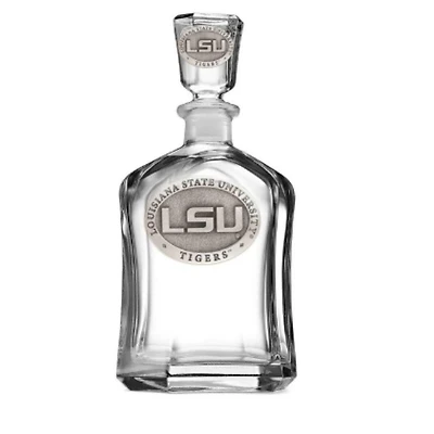 LSU Heritage Pewter Capitol Decanter