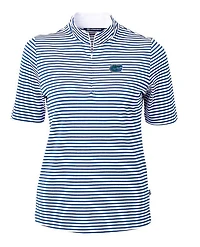 Florida Cutter & Buck Women's Eco Pique Stripe Top