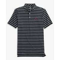 Alabama Southern Tide Desmond Stripe Performance Polo