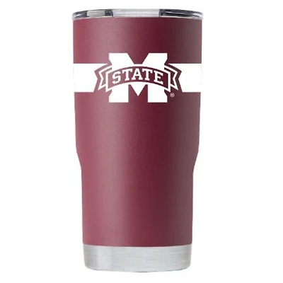 Mississippi State 20 Oz Stripe Tumbler