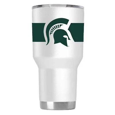 Michigan State 30 Oz Stripe Tumbler
