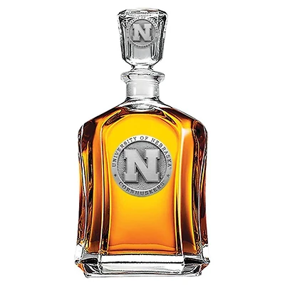 Nebraska Heritage Pewter Capitol Decanter