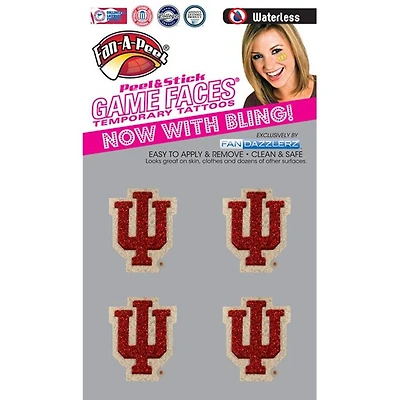 Indiana Glitter Waterless Face Tattoos