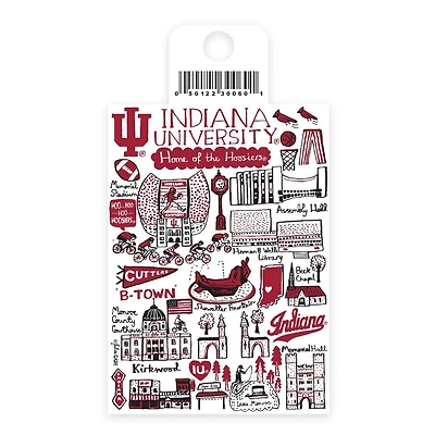 Indiana Julia Gash Decal