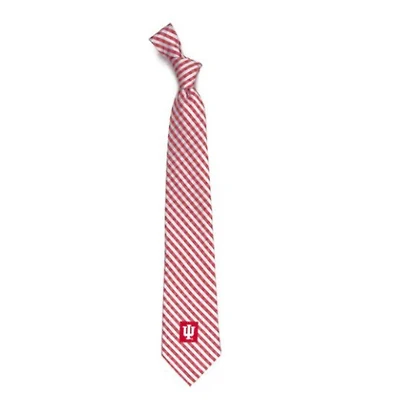 Indiana Eagles Wings Gingham Tie