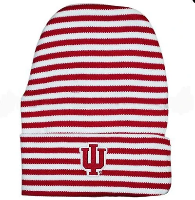 Indiana Striped Knit Cap