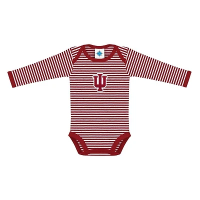 Indiana Infant Striped Long Sleeve Bodysuit