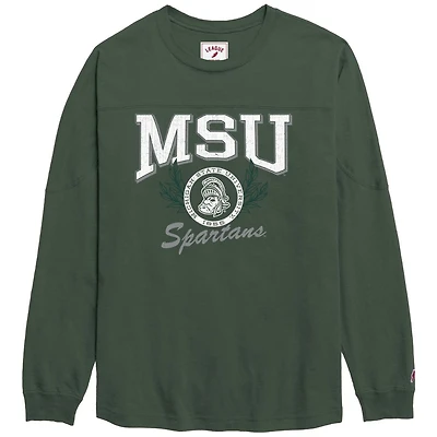 Michigan State League Vault Throwback Long Sleeve Tee