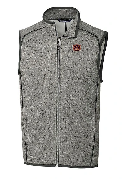 Auburn Cutter & Buck Men's Mainsail Sweater Knit Vest